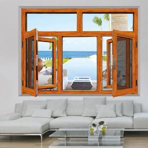 China Residential Aluminum Tilt And Turn Windows Powder Coating Elegant Functional wholesale