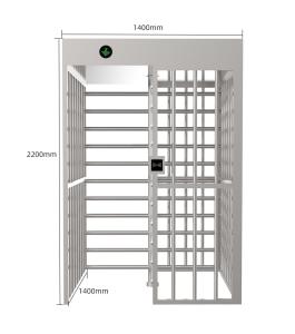 China Football / Stadium Full Height Turnstile Sing Directional / Bi Directional Turnstile wholesale