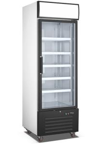 China Glass Door Merchandiser Refrigerator With Frameless Double-Glazed LOW-E Glass Door wholesale