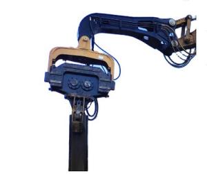 China Excavator Hydraulic Pile Hammer 165mm Impact Vibro Hammer wholesale