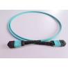 Buy cheap Mtp To Mtp Fiber Optic Trunk Cable High Tensile Strength For 100G Optics System from wholesalers