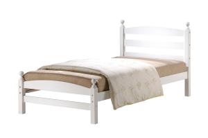 China modern single bed pine wood wholesale