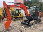 Mini digger price Doosan 55 compact excavator mini crawler hydraulic excavator