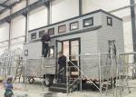 Modern Prefab Modular Home Luxury Caravan Tiny House On Wheels Shipped By 40 FR