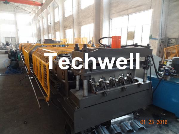 Quality Welding Wall Plate Machine Frame Structural Metal Deck Forming Machine With Chain Transmission for sale