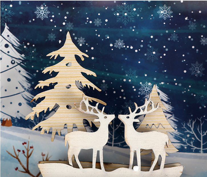 Cardboard Luxury Paper Gift Box Christmas Packaging Customized Size