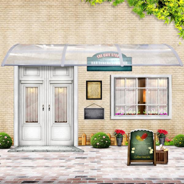 Retractable Outdoor Patio Door Rain Cover Sun Shelter Alu Motorized Full