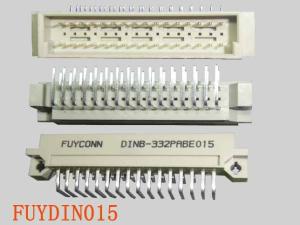 China 32 Pin B Type Eurocard DIN 41612 Right Angle Male PCB Plug Connector wholesale
