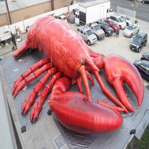 China 10ft Customized Giant Inflatable Lobster For Party / Event / Theater wholesale