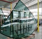 JOYSHING Bent Safety Toughened Glass ,Curved Tempered Glass for Balustrade