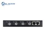 4port Fiber Media Converter , 2RJ45 Ethernet Optical Transceiver 10/100/1000M