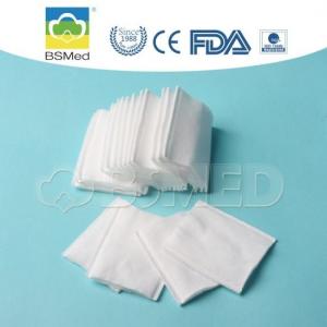 China Organic Cosmetic Cotton Pads For Medical Examination / Wound Care Dressings wholesale
