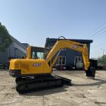 1100rpm Hydraulic Crawler Excavator Mini Household Excavator With Rubber Track