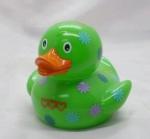 Custom Soft Transparent Mini Rubber Ducks Safe For Baby Shower Favors ISO