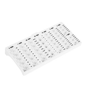 China Euro Coin Tray Coin tray organizer for Euro With Logo Tilted to customer wholesale