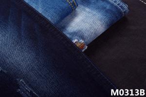 China 9oz Colorful Backside Slub Stretchy Jeans Material For Lady Jeans Hot Pants wholesale