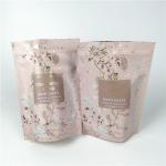Custom digital printing plastic logo mylar Smell proof bath salt mylar stand up