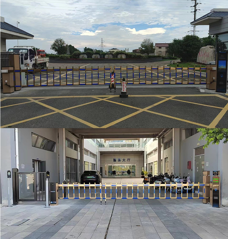 Integrated License Plate Recognition / Traffic Barrier Gate System For Intelligent Parking Solutions