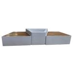 Public Bench Fibreglass Reinforced Plastic Seat Waiting Rest Chair