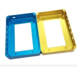 China Microwave ADC6 Aluminum Alloy Parts Plating CNC Milling Precision Parts 150*40*140mm wholesale