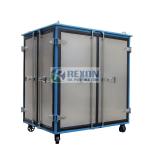 6000LPH Transformer Oil Treatment Machine Enclosd Type , Vacuum Dielectric Oil