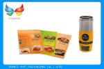 OPS Plastic Shrink Wrap Tube Film , High Diaphaneity Shrink Film Packaging
