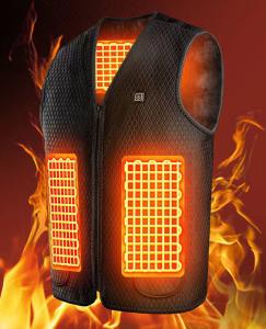 China Men S WinterVest Jacket With USB Powered Electric Heated Vest And Advanced Heating Technology wholesale