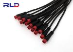 PVC Rubber Male Female 2 Pin IP65 Waterproof Cable Splitter