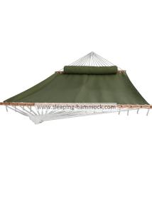 China Reversible Quick Dry Olefin Hammock , Durable Outdoor Double Wide Hammock With Stand wholesale
