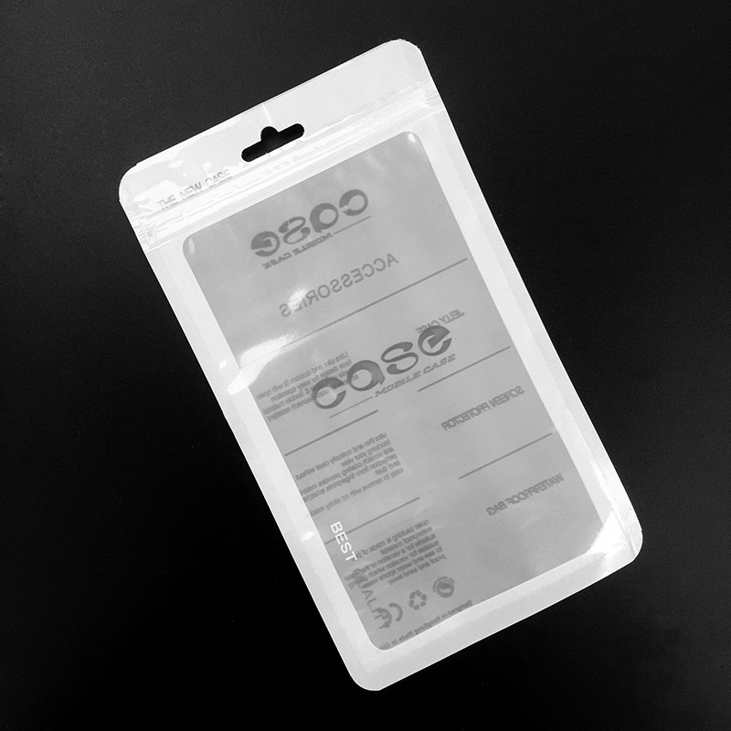 Custom Printing OPP Plastic Zipper Bags for Accessories/Phone Case Package