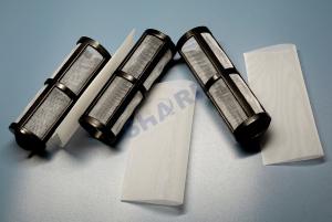 China Opening 120-1000um Polyester Filter Mesh Pieces Tubes For Vacuum Cleaner wholesale
