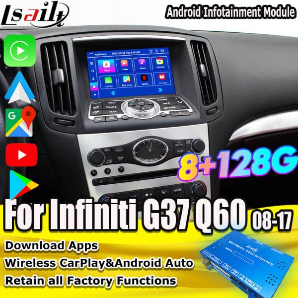 8G Android Infotainment Module for Infiniti G35 G37 Q60 Q40 2008-2016 Included