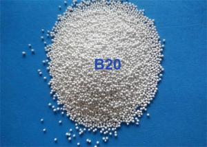 China Spherical Shape Ceramic Bead Blasting 0.5 - 1.0 KG / Hour For Metal Surface Finish wholesale