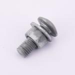 Round Head Square Neck Carriage Bolts Black Finish DIN 603 Carbon Steel Grade 6