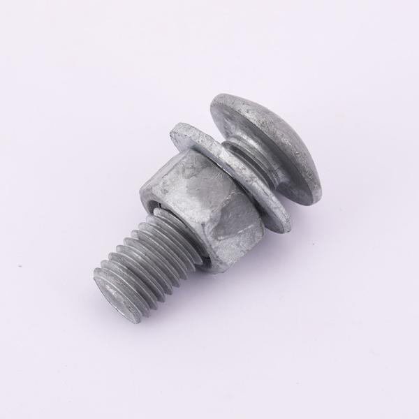 Round Head Square Neck Carriage Bolts Black Finish DIN 603 Carbon Steel Grade 6