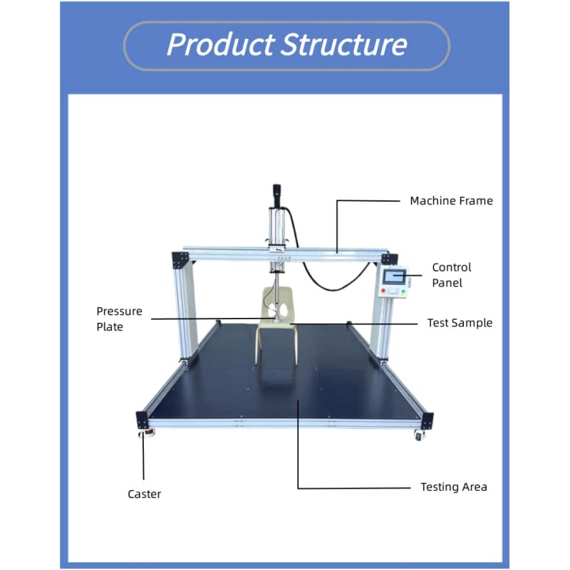 Mattress Firmness and Hardness Testing Machine Mattress Hardness Testing Equipment