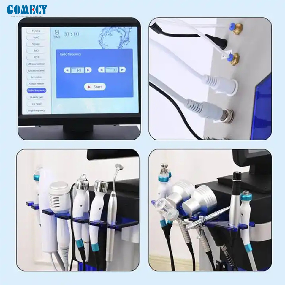 14 In 1 Oxygen Jet Peel Machine 300W Hydro Dermabrasion Facial Machine