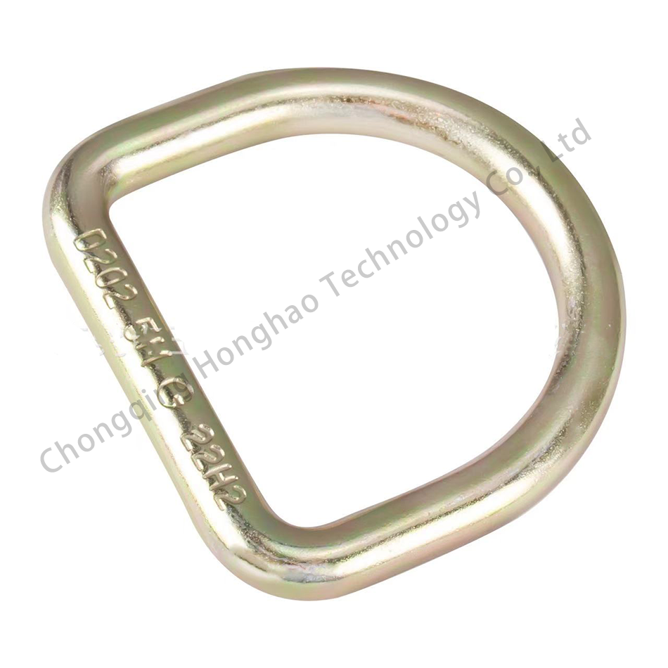 Galvanized Finish High Altitude Safety Harness D Ring Fall Protection Gear for Construction Work