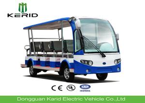 China 72V 5kw 14 Seater Electric Tourist Vehicles , Electric Shuttle Bus For Sightseeing wholesale