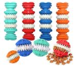 Natural Rubber Pet IQ Puzzle Toy For Dogs Teeth Cleaning Traning