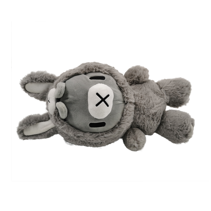 Height 11CM-30CM Small Grey Rabbit Plush Toy Personalized Stuffed Animals