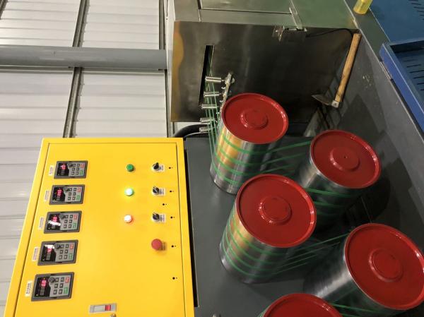 250kg/H Brick PET Plastic Packing Belt Machine 9-32mm Strap Manufacturing