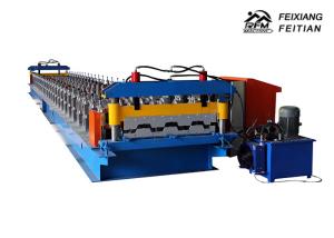 China Popular Floor Deck Roll Forming Machine Galvanized Steel Roofing Sheet Making Machine wholesale