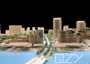 China Acrylic Urban 3D Architectural Model Maker Chengdu 5G Smart City 1:100 on sale