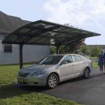 Ground Mount Carport Solar Systems with Natural Color 10 15 20 30 Tilt Angle