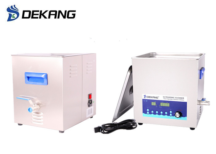 Power Adjustable Ultrasonic Washing Machine , Big Volume Industrial Ultrasonic Cleaner Dual Bands