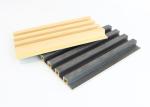 Bamboo Fiber Interior Wpc Wall Panel Wood Texture 160 * 24 * 2900