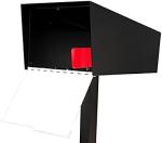 Black Powder Coating Mailbox The Ultimate Garden Essential for Christmas by