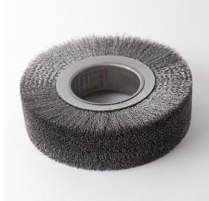 China Customizable Deburring Wire Brush Roller Stainless Steel Wire Brush Roller wholesale