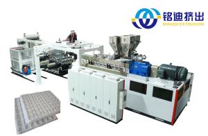 China 820mm Width PET Sheet Extruder Machine Single Twin Screw High Production Efficiency wholesale